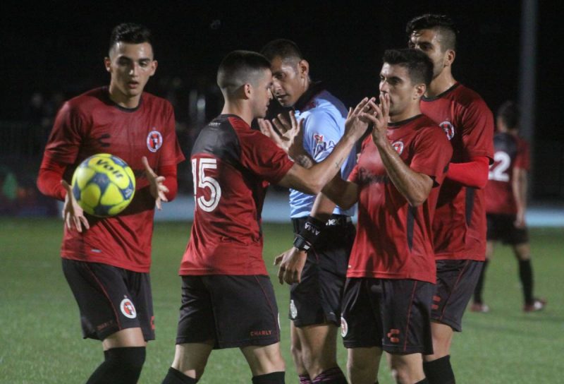Cuervos-Xolos-Gol de Damián Pérez