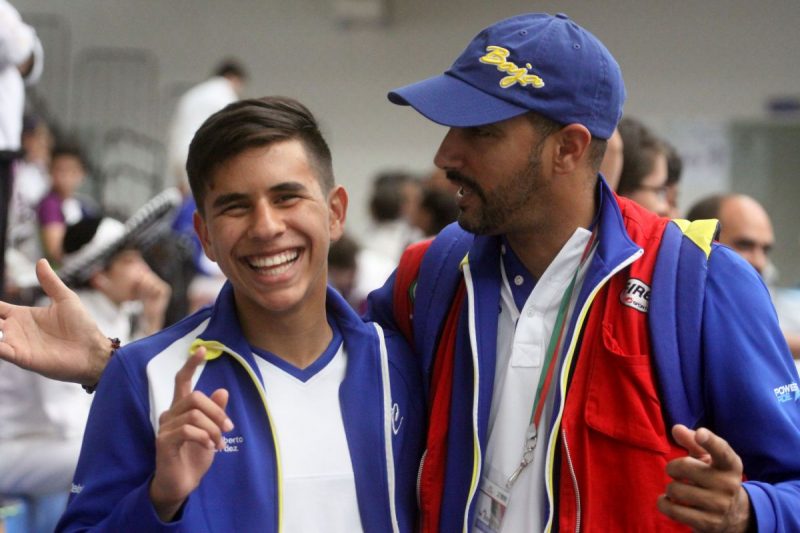 Juan Ríos y Valodia Borges