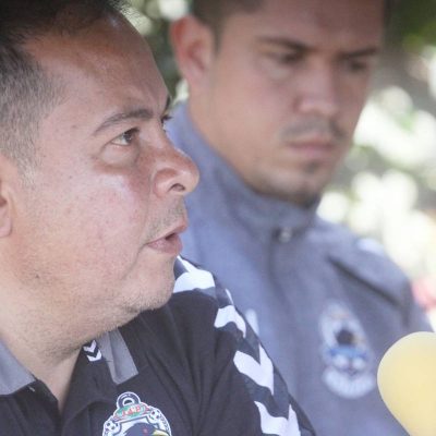 Marco Serrato y Juan Serna, directivos de la franquicia que se muda a Tepic