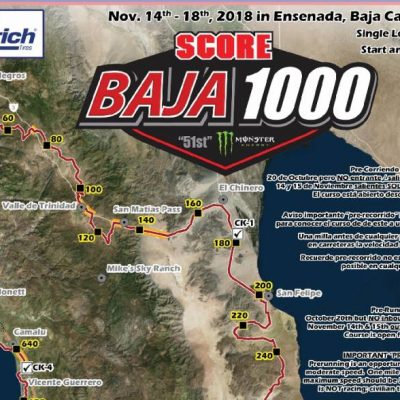 mapa Baja 1000 MAP COURSE-001