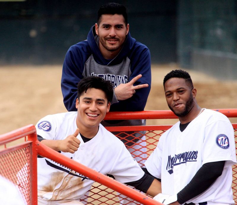 Josué González, Magochy Duarte y Antonio Morillo