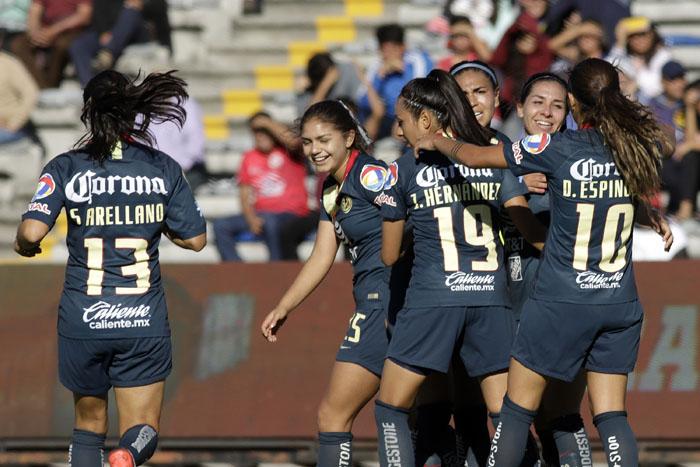 Esmeralda Verdugo anotó el primer gol de América