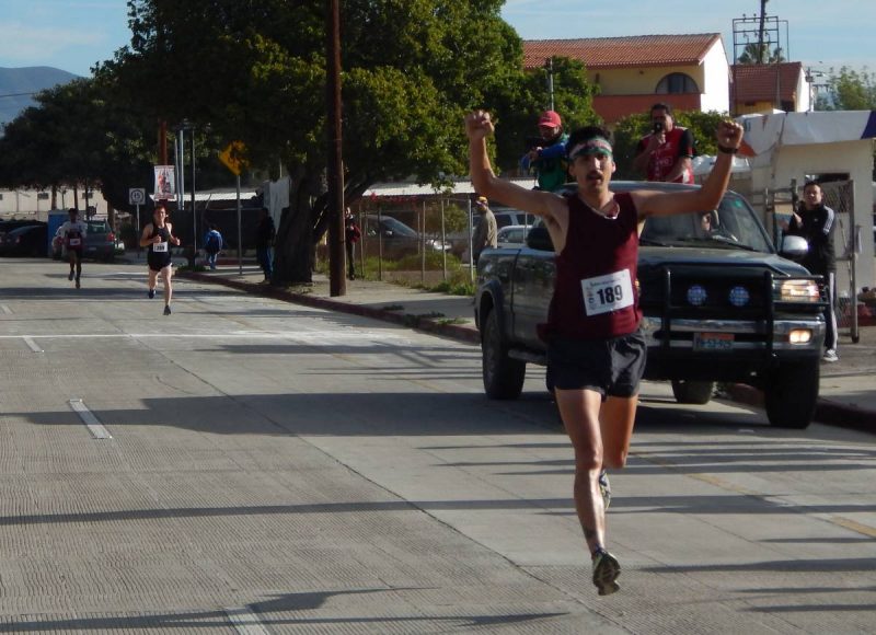 Alan Marrón, ganador de la rama varonil