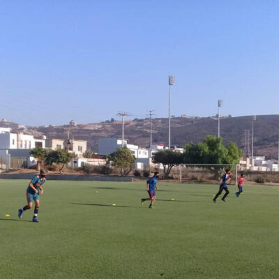 entrenamiento campo cd deportiva