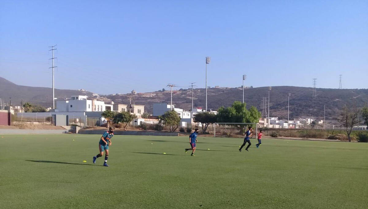 entrenamiento campo cd deportiva