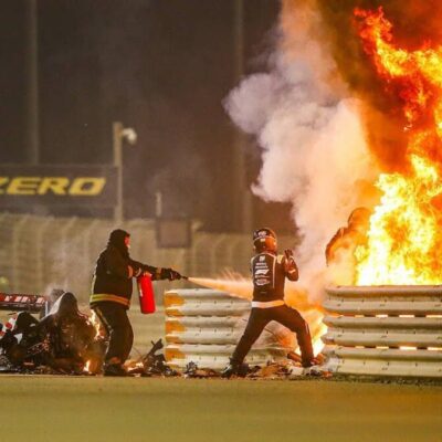 Accidente formula 1