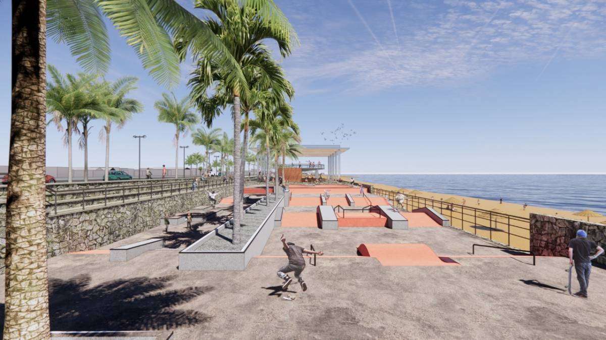 Skate Park Ensenada Obra