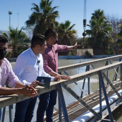 armando ayala en planta de tratamiento