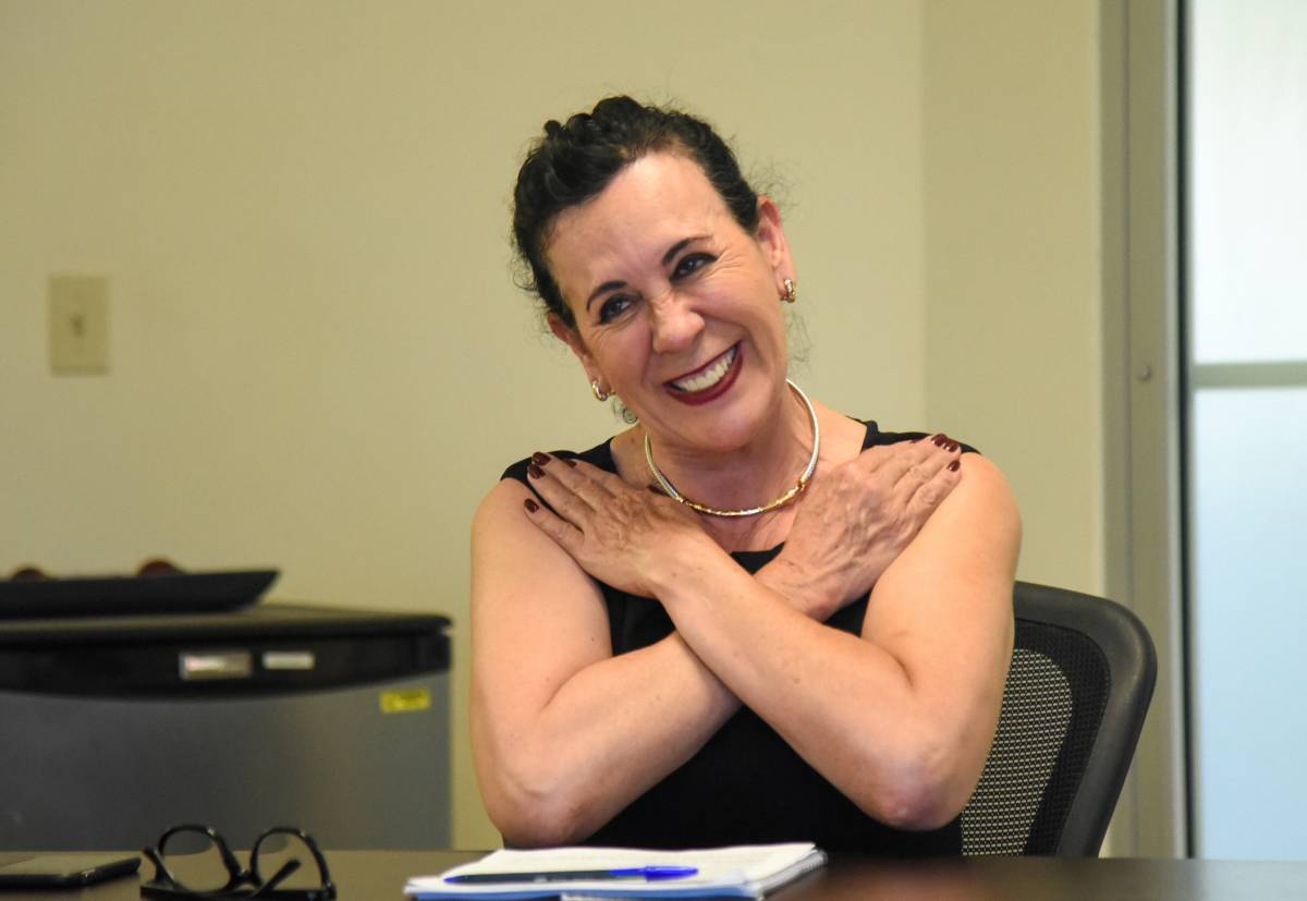 Lourdes Cañez, directora del INDE