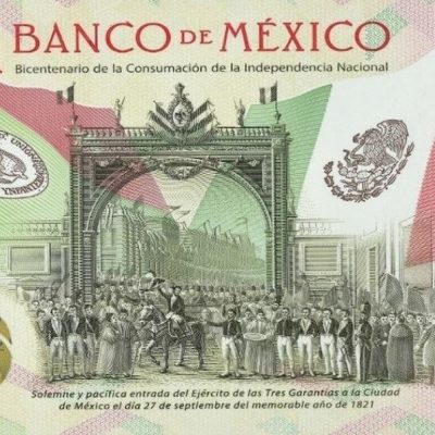billete de 20 pesos