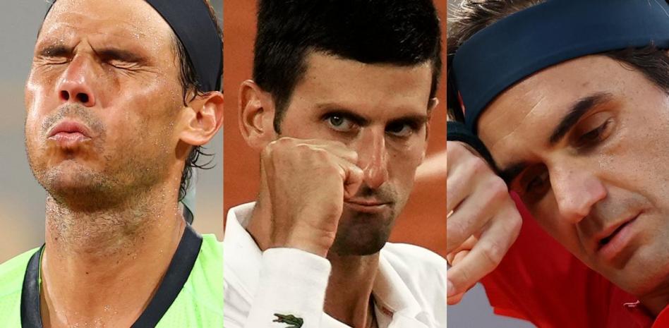 Federer, Nadal, Djokovic