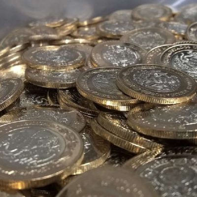 dinero monedas