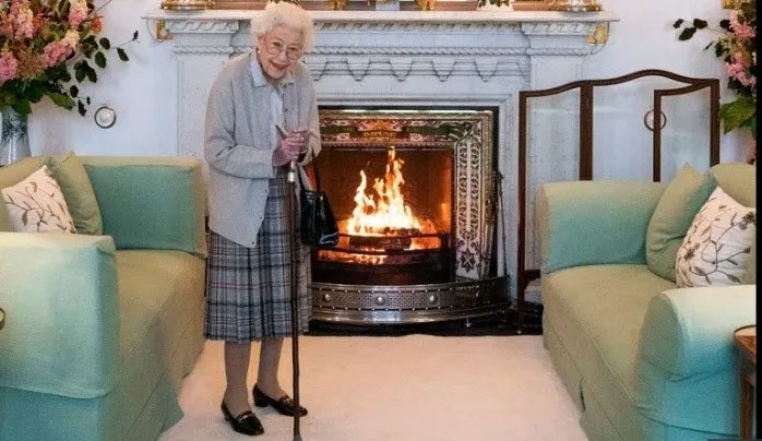 reina isabel ii ultima foto