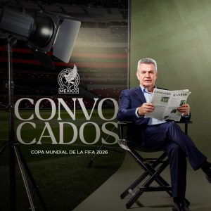 México presenta sus 26 convocados para la Copa del Mundo