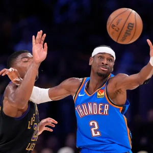 El Thunder acabó en cuatro juegos con los Lakers