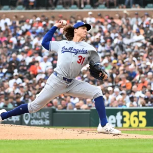 Los Dodgers ganaron su serie en Detroit