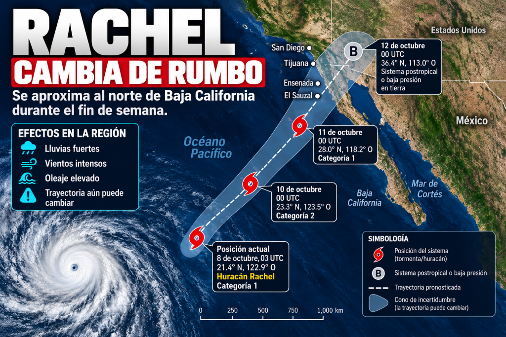 Huraca?n Rachel_ Cambio de Rumbo